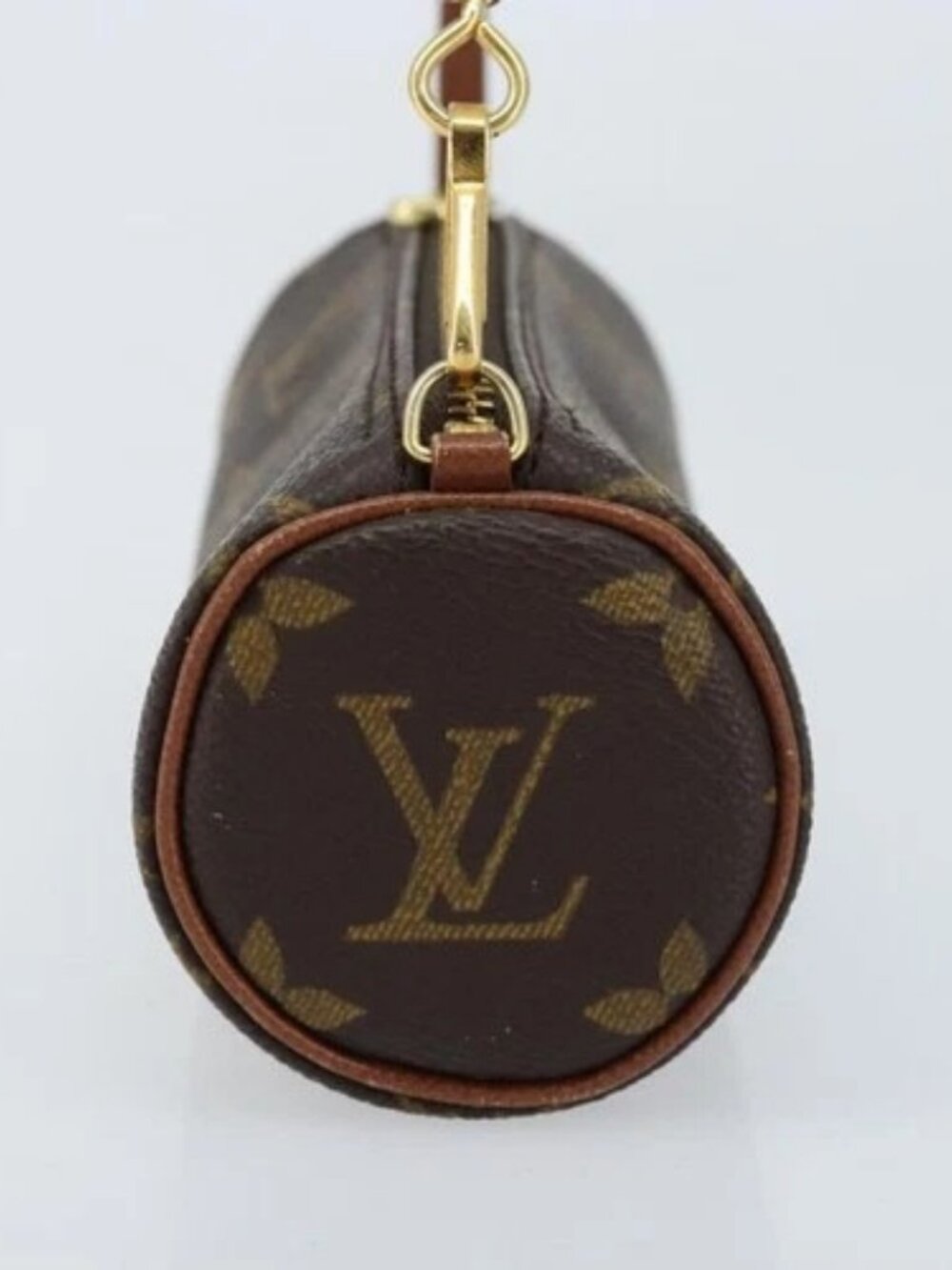 LOUIS VUITTON Monogram Papillon Pouch LV Auth 173144 - Picture 3 of 16